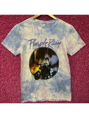 Prince and the Revolution Purple Rain Soul Rock Tie Dye M
